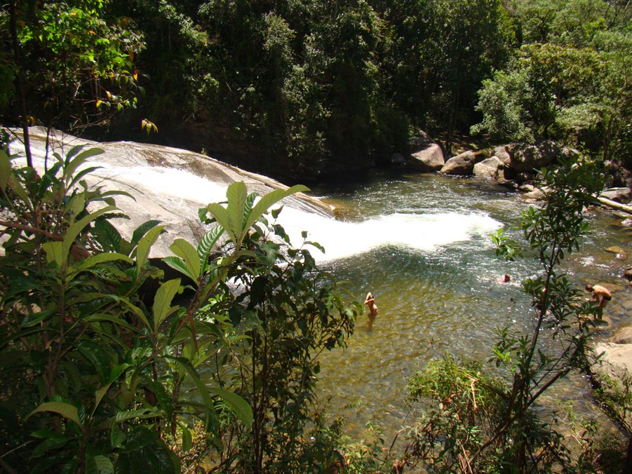 Pontos Turísticos - Cachoeira do Escorrega - Visconde de Mauá-RJ